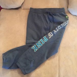 VS Pink Crop Sweatpants